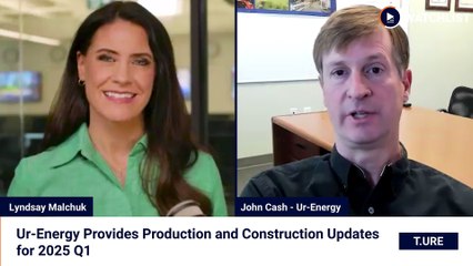 Ur-Energy With Chairman, CEO & President, John Cash