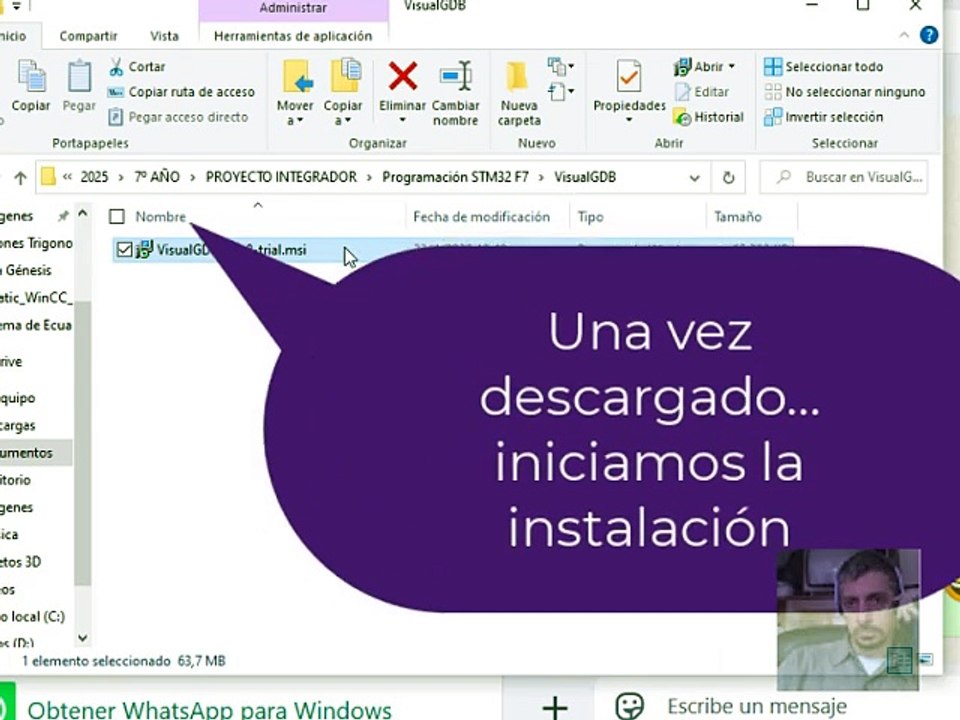 Instalar VisualGDB