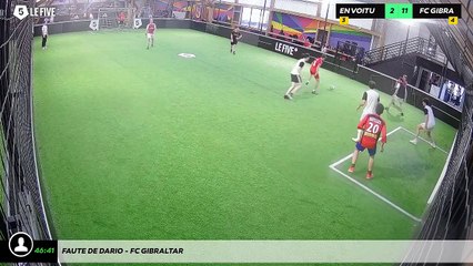 Faute de Dario - Fc Gibraltar