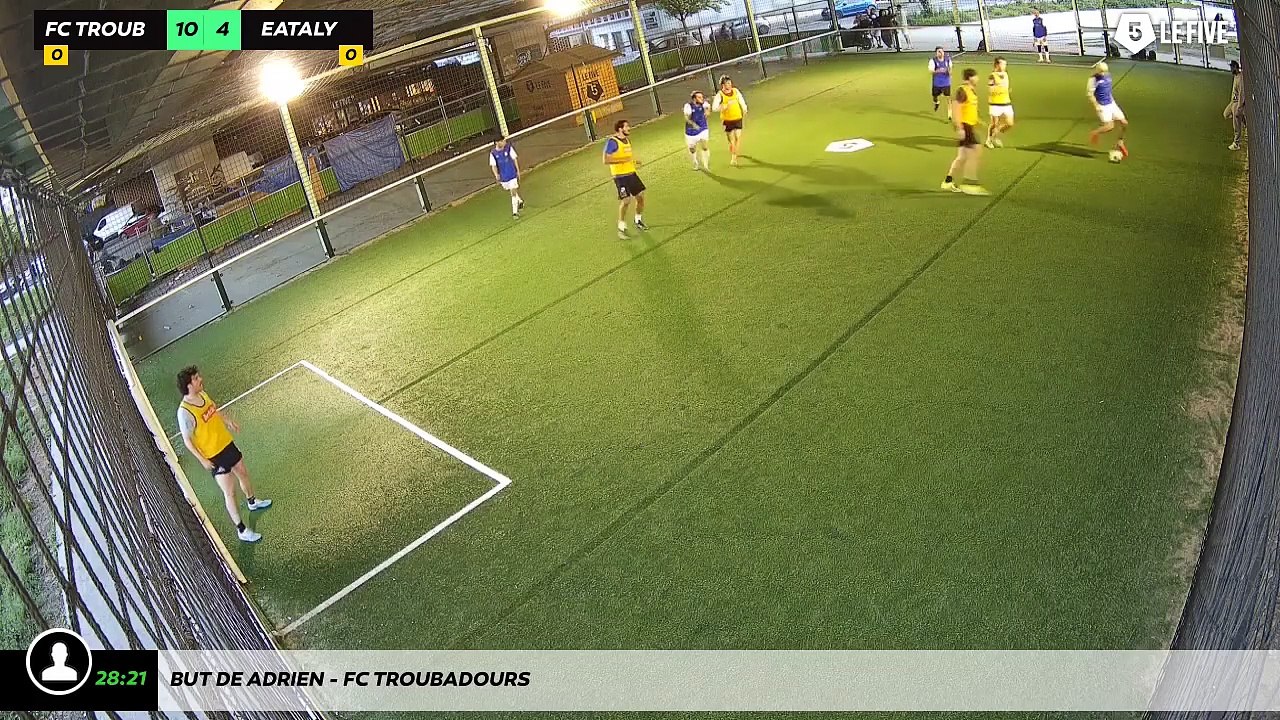 But de Adrien - Fc Troubadours