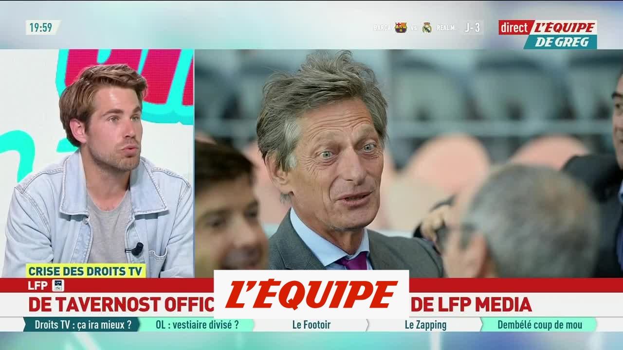 De Tavernost officiellement nommé directeur général de LFP Media - Foot - Ligue 1
