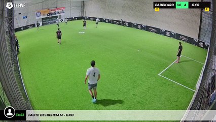 Faute de Hichem M - Gxo