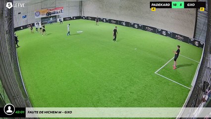 Faute de Hichem M - Gxo