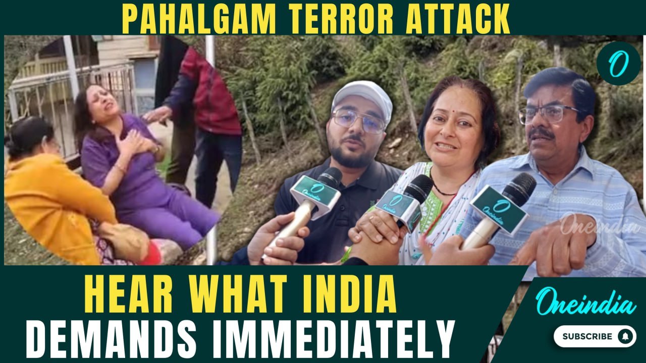 Pahalgam Terror Attack: Citizens Demand Justice, Action Against Pakistan Now