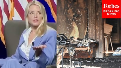 'It Was Horrific': AG Pam Bondi Decries Firebombing Of Pennsylvania Governor Josh Shapiro's Home
