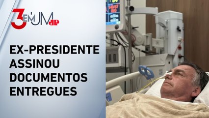 Oficial de Justiça vai a hospital notificar Bolsonaro sobre processo no STF