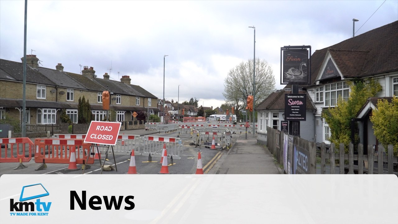 Maidstone emergency roadworks cause pub chaos