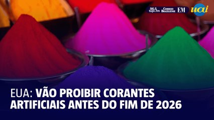 EUA vão proibir corantes alimentícios artificiais antes do fim de 2026
