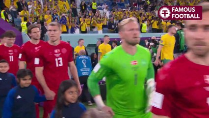 Match Highlights - Australia 1 vs 0 Denmark - Matchday 37 - World Cup Qatar 2022 | Famous Football