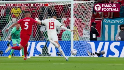 Match Highlights - Canada 1 vs 2 Marocco - Matchday 41 - World Cup Qatar 2022 | Famous Football