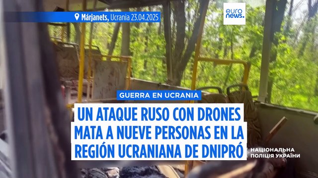 El Ejército ruso lanza un nuevo ataque masivo sobre ciudades ucranianas, según Kiev