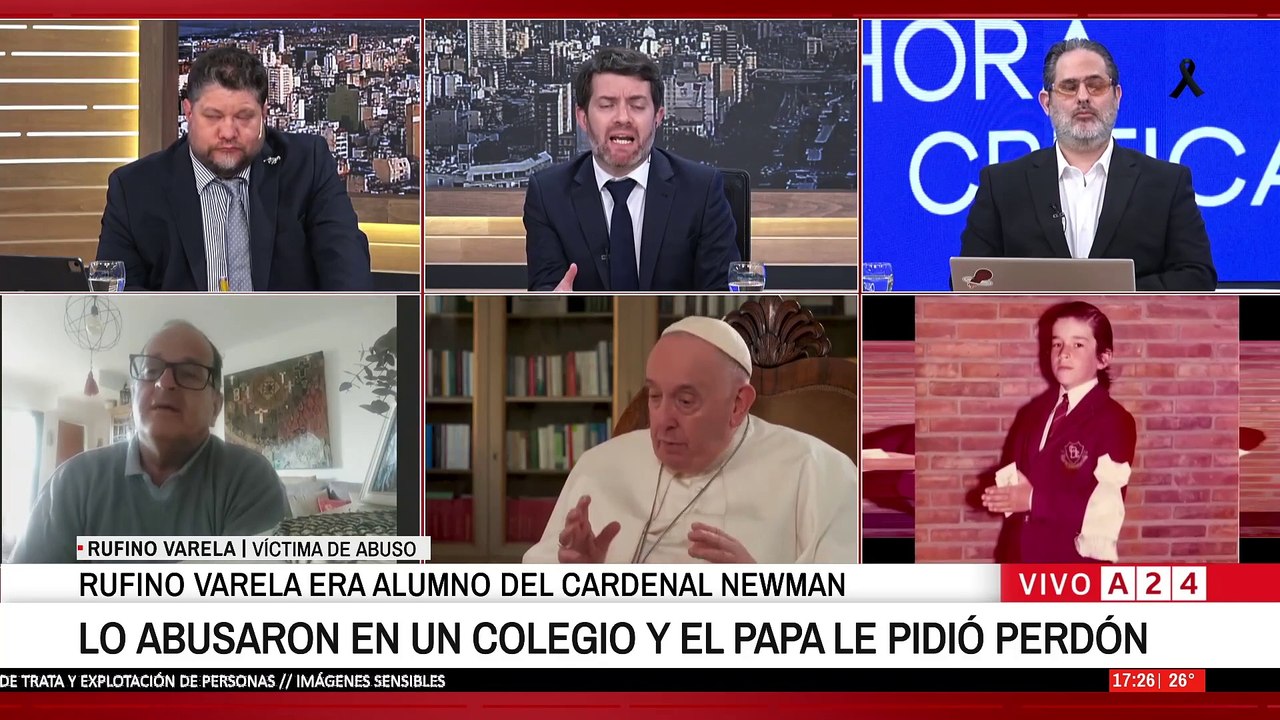 🔴LO ABUSARON EN EL COLEGIO CARDENAL NEWMAN Y EL PAPA FRANCISCO LE PIDIÓ PERDÓN