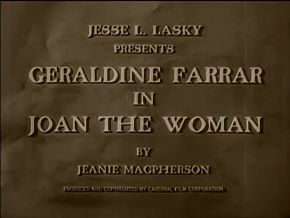 Joan the Woman (1916) – A Silent Epic of Heroism and Sacrifice