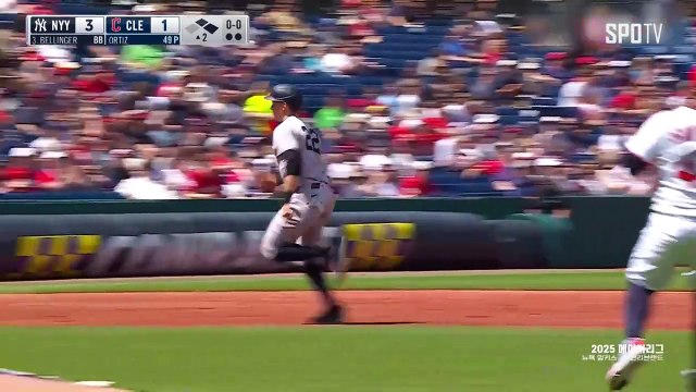 스포츠중계 빠른티비 [MLB] 뉴욕 양키스 vs 클리블랜드 하이라이트 2025.04.24 (목) 0210