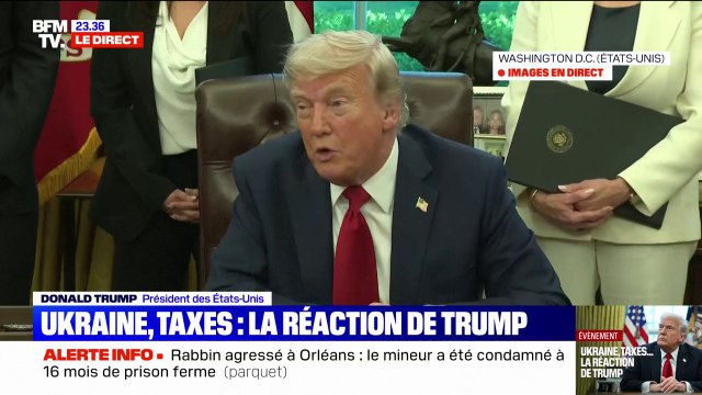 Droits de douane: Cet argent va être utilisé pour réduire les impôts , explique Donald Trump
