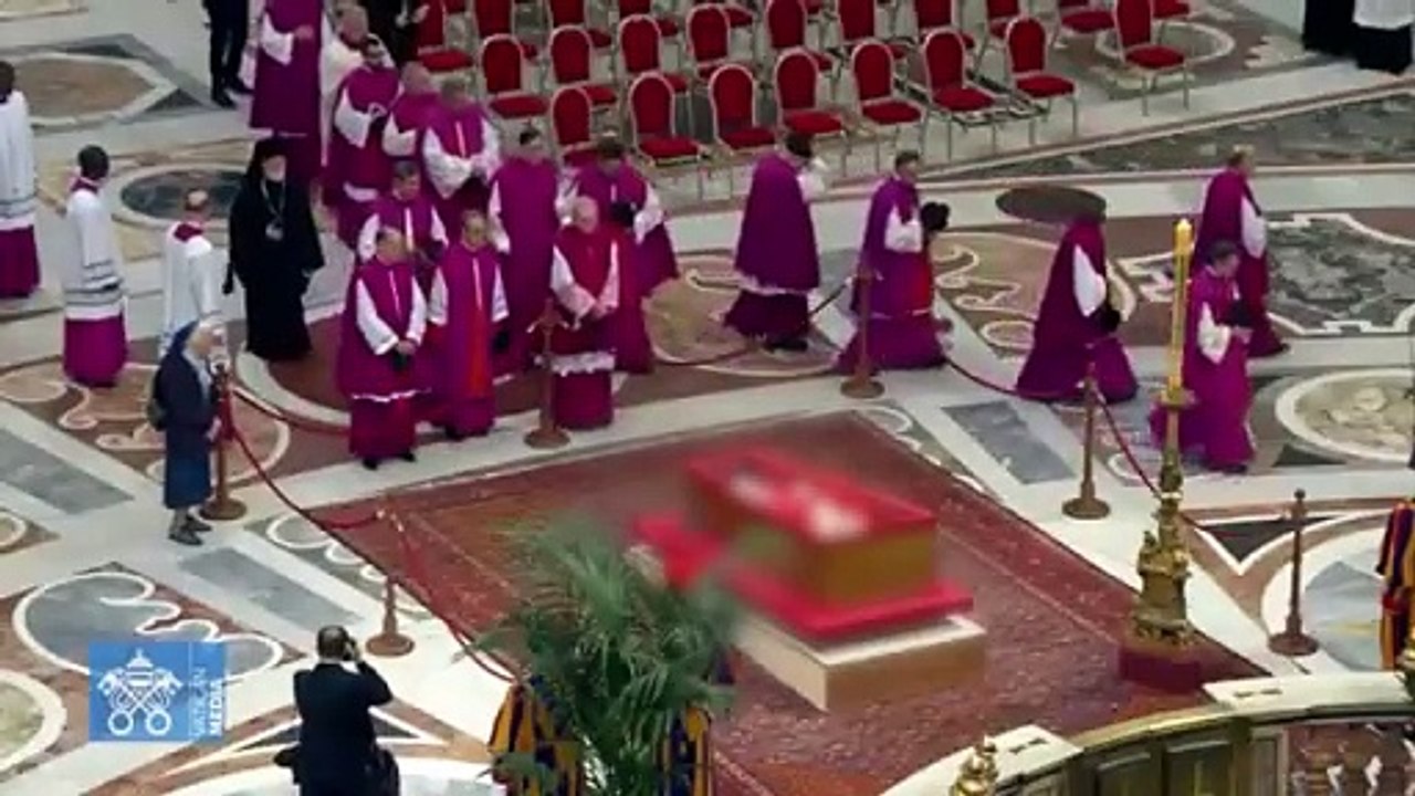 velorio del papa