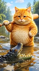 Ai animated Cat video ai animated #animallife