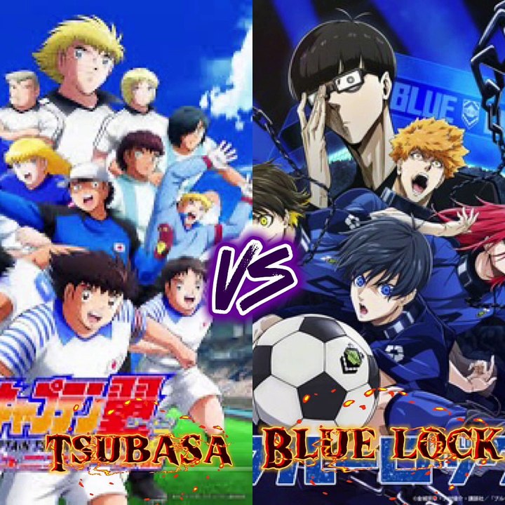 Blue lock vs Tsubasa 💥