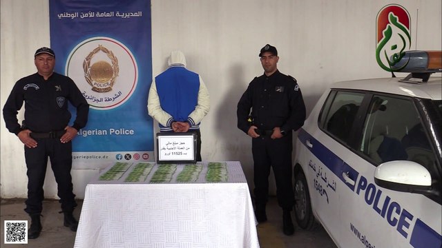 توقيف شخص يبلغ من العمر27 سنة مع حجز مبلغ مالي من العملة الأجنبية يقدربـ 11525 أورو