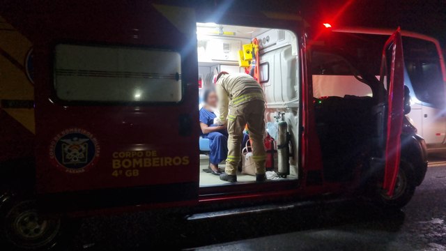 Batida de trânsito envolve três veículos na BR-277 em Cascavel e deixa três mulheres feridas