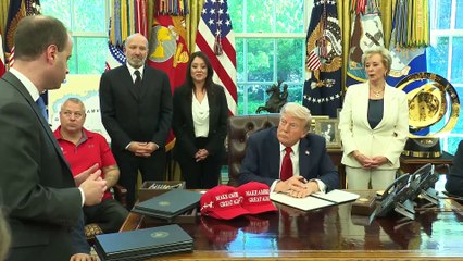 USA - President Trump Signs Executive Orders (23.04.25)