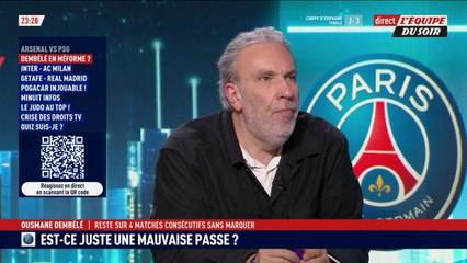 4 matchs sans marquer pour Dembélé : Juste une mauvaise passe ? - L'Équipe du Soir - extrait
