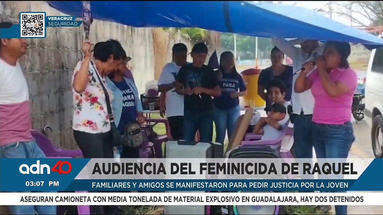 Familiares exigen justicia por el feminicidio de Raquel, joven asesinada y calcinada en Veracruz