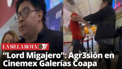 “Lord Migajero” en Tlalpan: Así reaccionó por no recibir promoción en sala IMAX