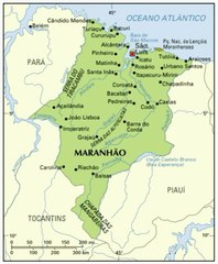 Map of Maranhao State. Peta Negara Bagian Maranhao. Maranhao State Map. Map of State of Maranhao. State of Maranhao Map. Map of Maranhao. Peta Maranhao. Maranhao Map. Mapa do Estado do Maranhão. Mapa do Maranhão