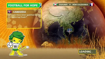 Burundi Versus New Caledonia (2010 FIFA World Cup South Africa)