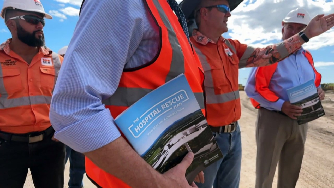 Sangster review finds Labor hospital plan was 'deeply flawed', new LNP government promises 2,600 new beds