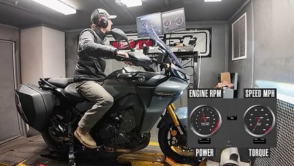 Yamaha Tracer 9 GT+ Dyno Test