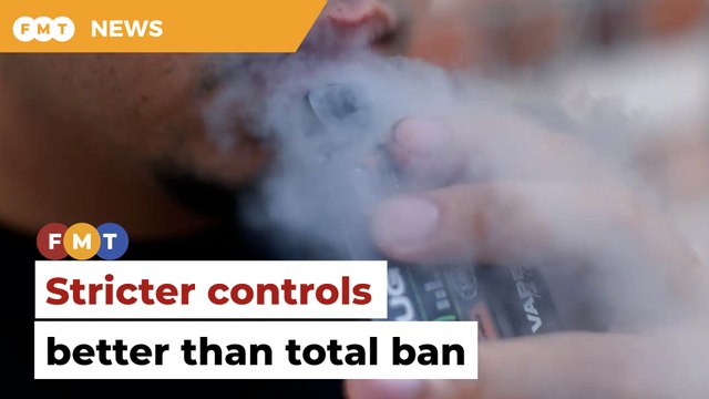 Stricter controls better than total ban on vape products, says expert
