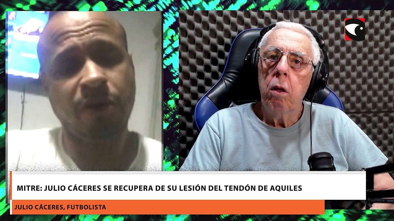Mitre Julio Cáceres se recupera de su lesión del Tendón de Aquiles