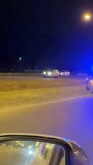 Por esquivar caballos casi sufre una tragedia en la avenida Circunvalación Oeste