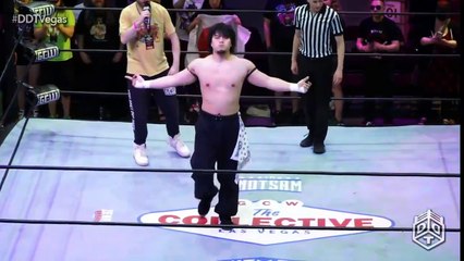 DDT Goes Las Vegas MAO vs Konosuke Takeshita