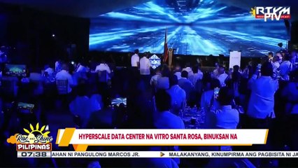 Hyperscale Data Center na Vitro Santa Rosa, binuksan na sa pangunguna ni PBBM