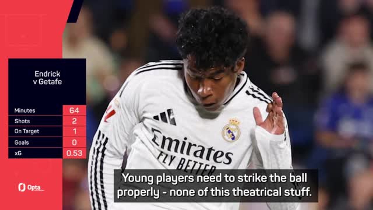 No more theatre - Ancelotti delivers rebuke to Endrick after missed chances