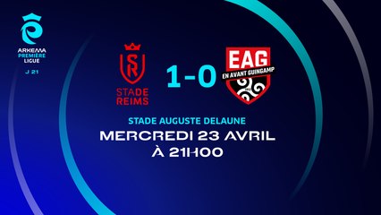 J21 I Stade De Reims – En Avant Guingamp (1-0)