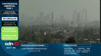 🚨¡Última Hora! Se mantiene la fase 1 de contingencia ambiental en el Valle de México