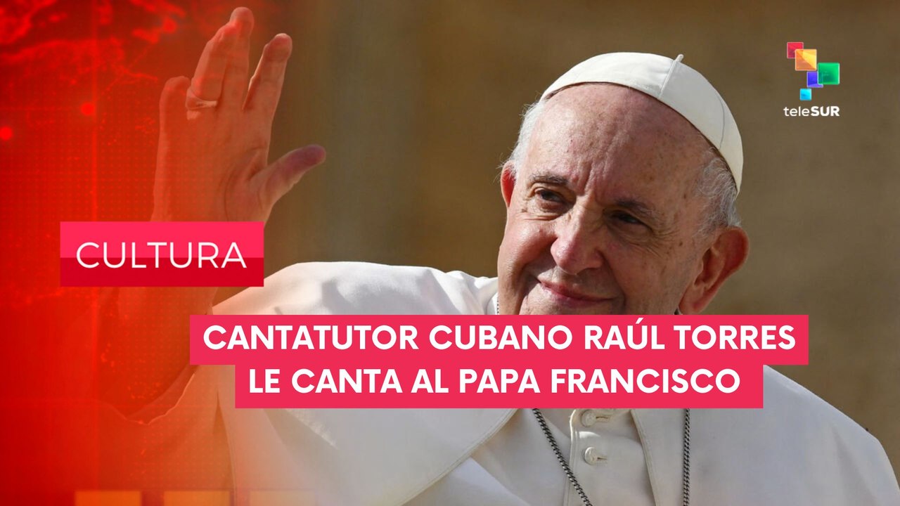 Entre Clavo y Madera, canción de Raúl Torres en homenaje al Papa Francisco CULTURA EDICIÓN CENTRAL 23-04-2025