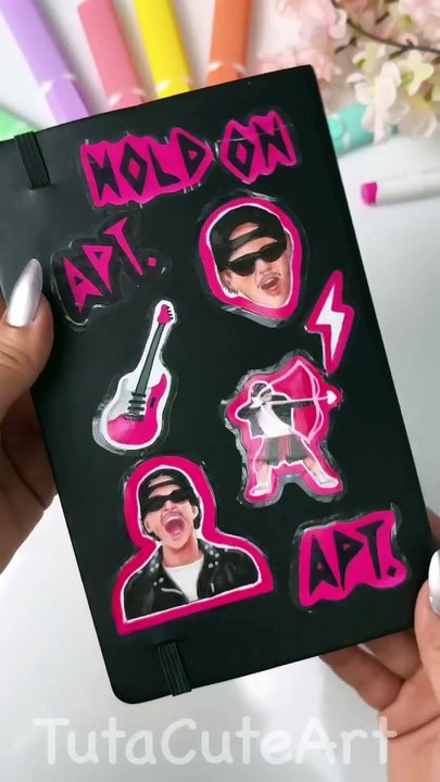 DIY APT. Bruno Stickers ⚡️🎸