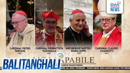 Luis Antonio Cardinal Tagle, kabilang sa mga Papabile o sinasabing front-runner sa mga posibleng pamalit bilang Santo Papa | Balitanghali