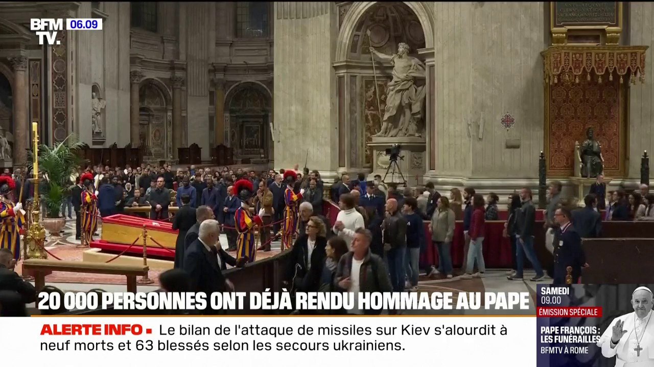 Mort du pape: 200.000 personnes attendues à Rome pour les obsèques