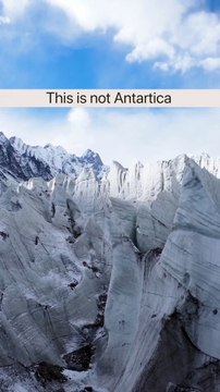 This Isn’t Antarctica… It’s Pakistan! 🇵🇰❄️🌌 Hidden Icy Wonderland! #shorts #pakistan