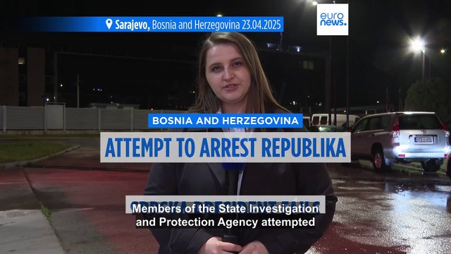 State-level security agency fails to arrest Bosnian Serb leader Milorad Dodik