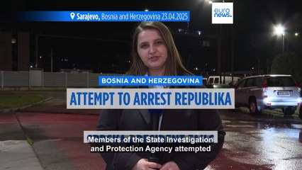 State-level security agency fails to arrest Bosnian Serb leader Milorad Dodik