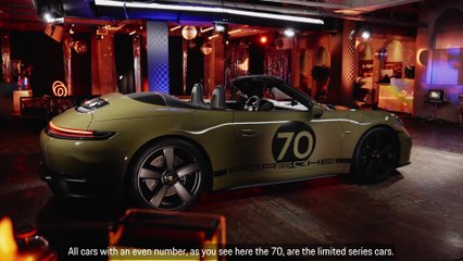 The new Porsche 911 Spirit 70 - Walkaround