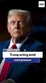 Former US ambassador: Trump acting amid court pressure