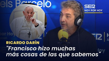 Ricardo Darín: "La figura del papa Francisco se va a agigantar con el tiempo"